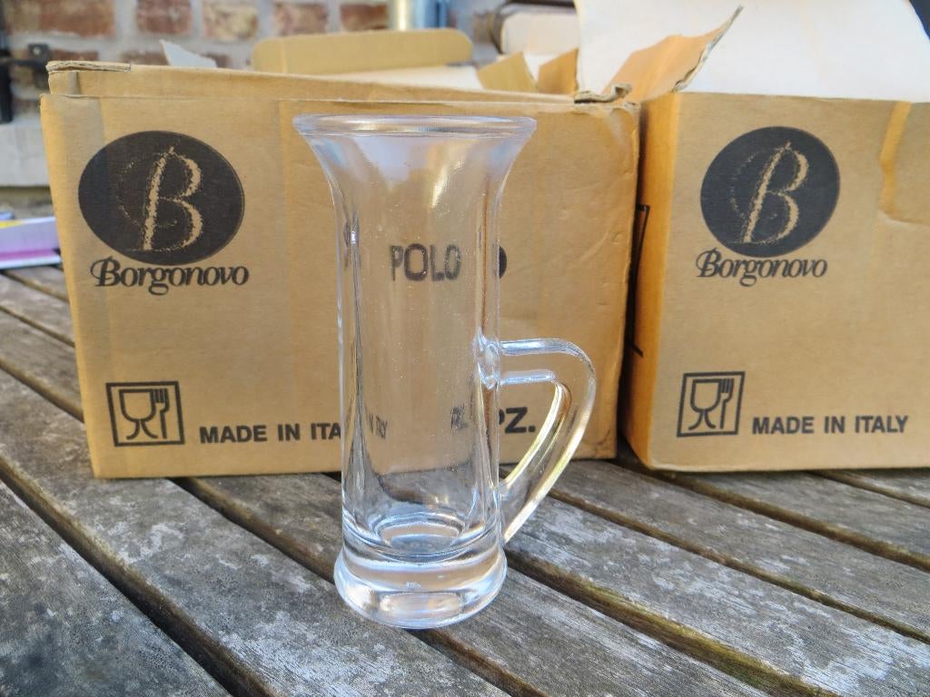 Verre à shot/limoncello Borgonovo, Collections, Enlèvement, Neuf, Verres et Verres à shot