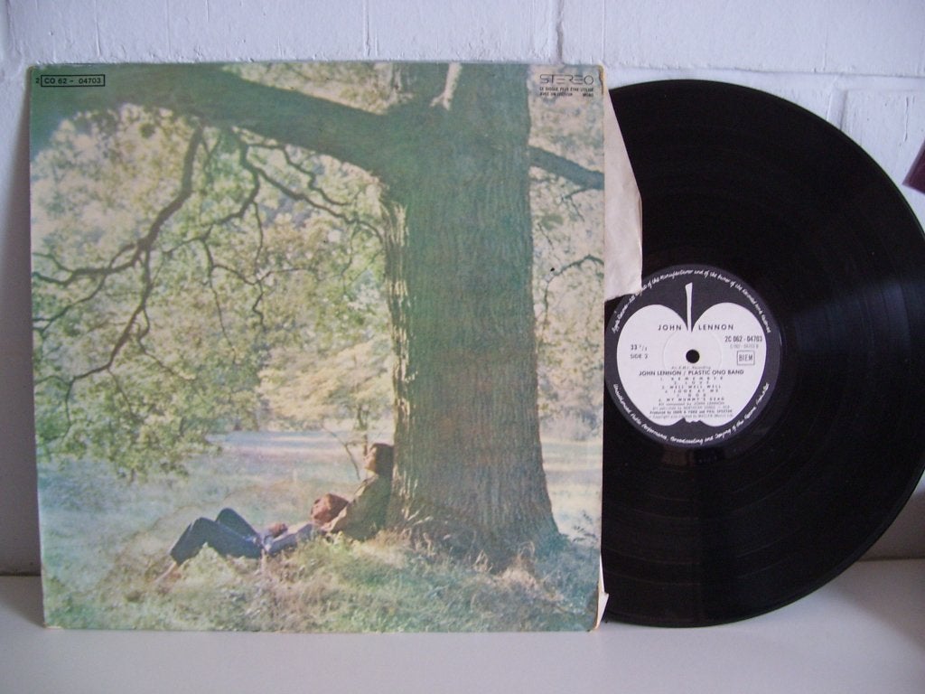 JOHN LENNON/PLASTIC ONO BAND  john lennon/plastic ono band, CD & DVD, Vinyles | Rock, Pop rock, Enlèvement ou Envoi, Avec pochette intérieure