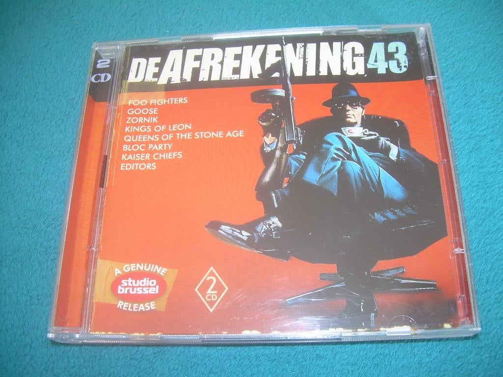 2 CD S - STUDIO BRUSSEL - DE AFREKENING VOL 43, Cd's en Dvd's, Ophalen of Verzenden, Zo goed als nieuw, Pop