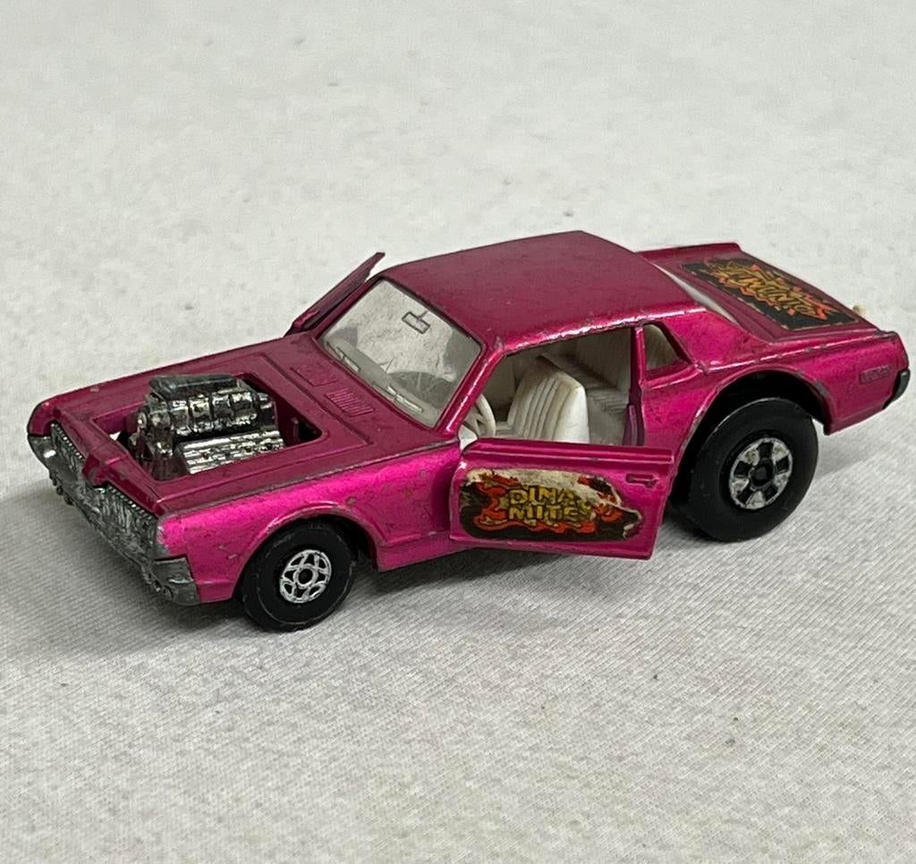 Matchbox Speed Kings Cougar Dynamite Dragster K-21 K21 1970, Enlèvement ou Envoi, Utilisé, Voiture, Matchbox