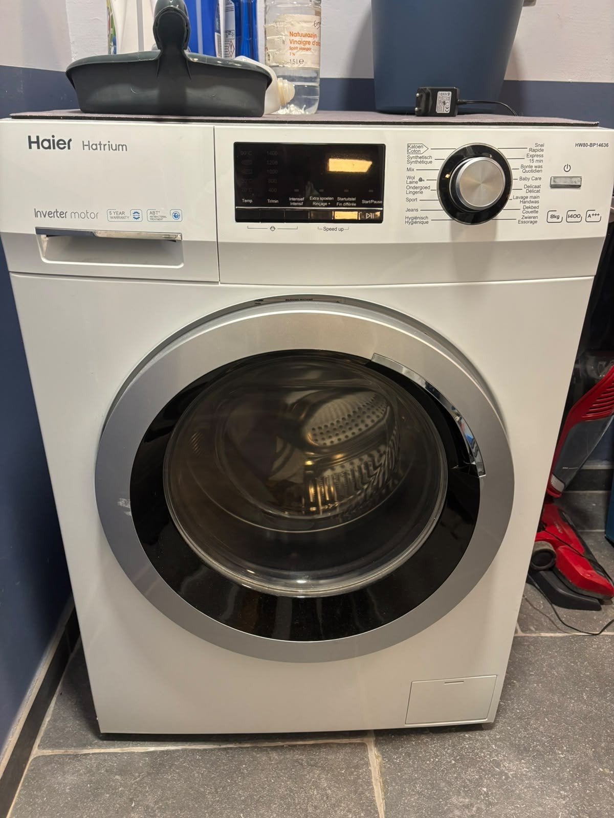 Wasmachine Haier hatrium hw80, Elektronische apparatuur, Ophalen