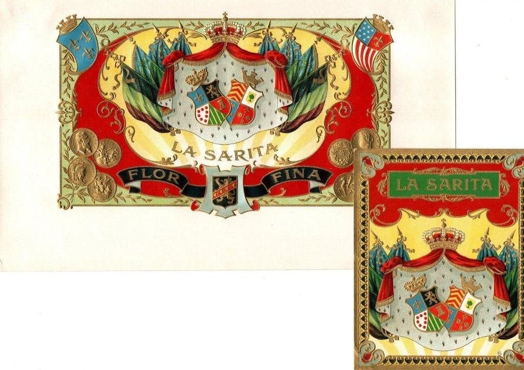 VIEILLES ÉTIQUETTES DE CIGARES, Collections, Enlèvement ou Envoi, Comme neuf, Autres types