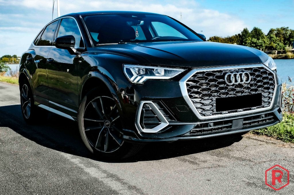 Audi Q3 Sportback S line 35 TDI 1Eigenaar Historiek, Auto's, Dealer onderhouden, 140 g/km, 4 cilinders, Leder
