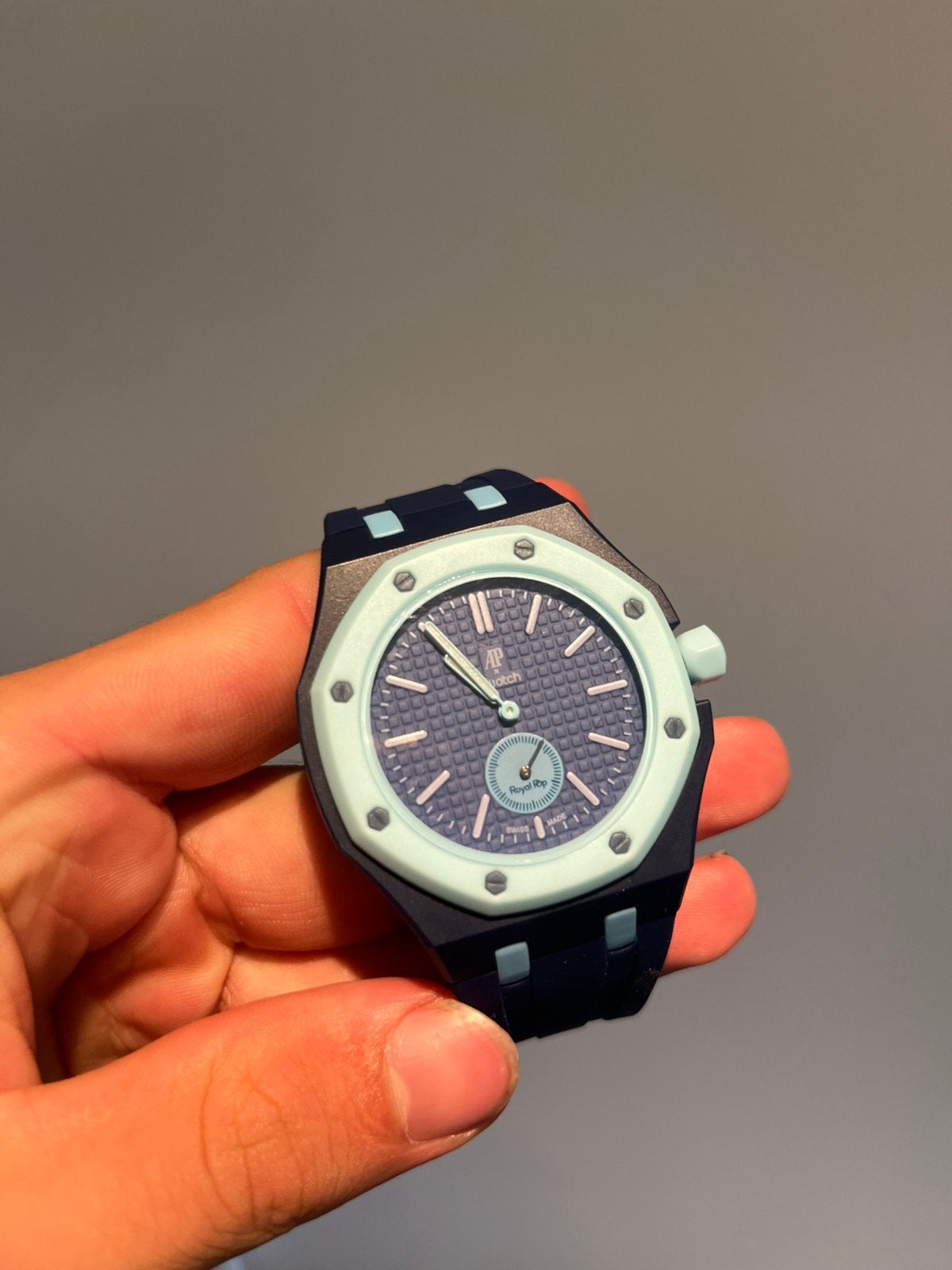 ap x swatch, Verzenden, Swatch, Kunststof, Zo goed als nieuw