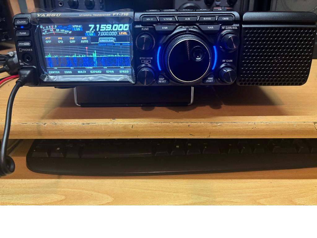 Yaesu FT-710Aess all mode HF/50MHz transceiver (inruil mog.), Telecommunicatie, Ophalen of Verzenden, Zo goed als nieuw, Zender en Ontvanger