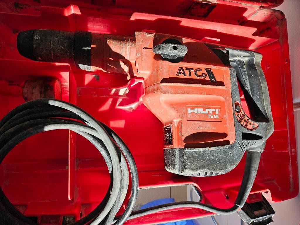 Marteau perforateur et marteau Hilti te 56, 600 watts ou plus, Comme neuf, Enlèvement, Mécanisme de percussion