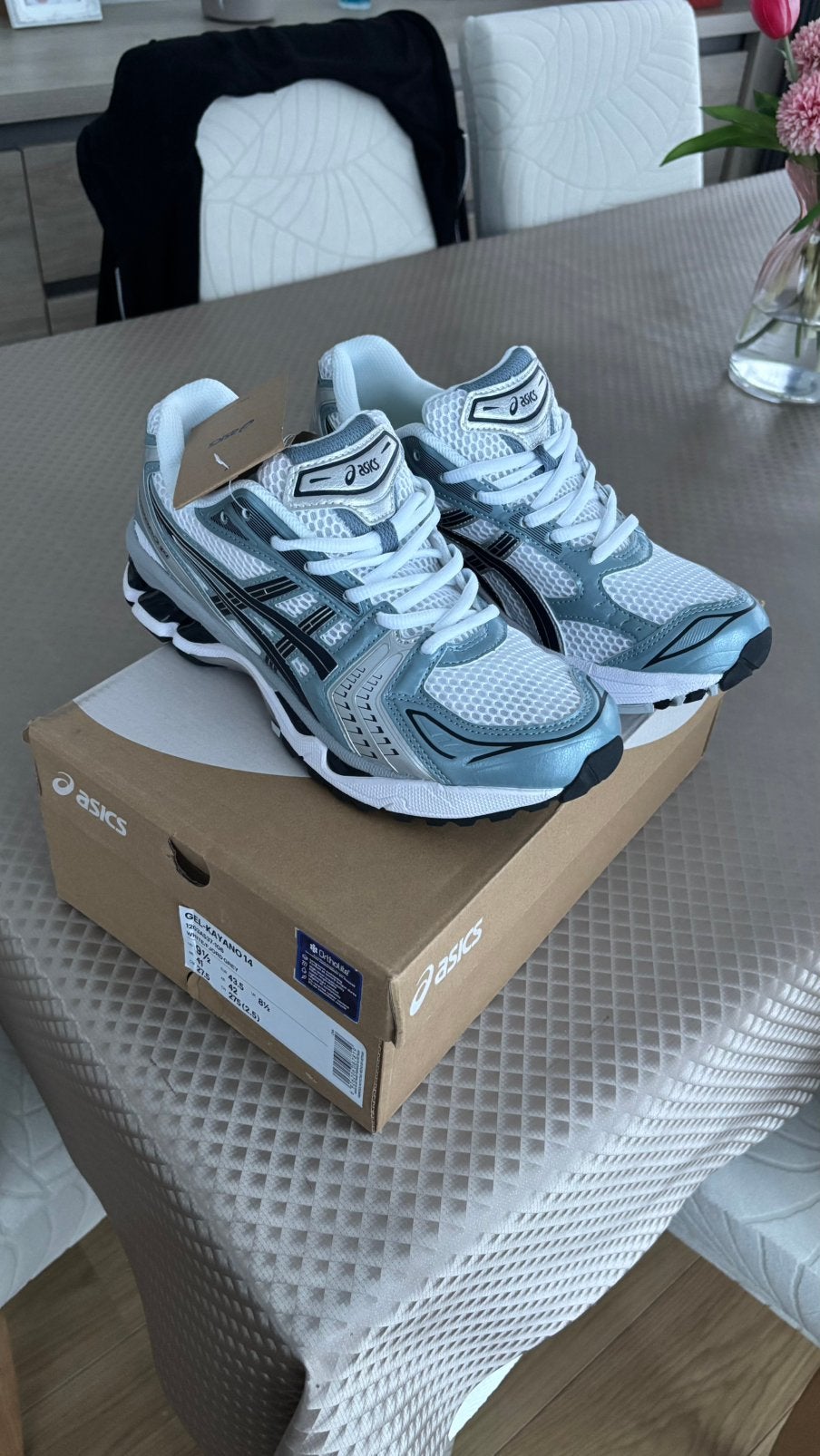 Asics Kayano 14, Enlèvement, Comme neuf, Bleu