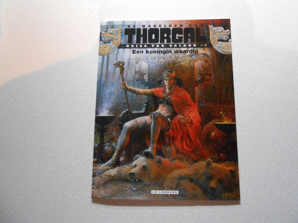 Thorgal Kriss van valnor 3 Een koningin waardig 2012 1ste dr, Eén stripboek, Ophalen of Verzenden, Nieuw