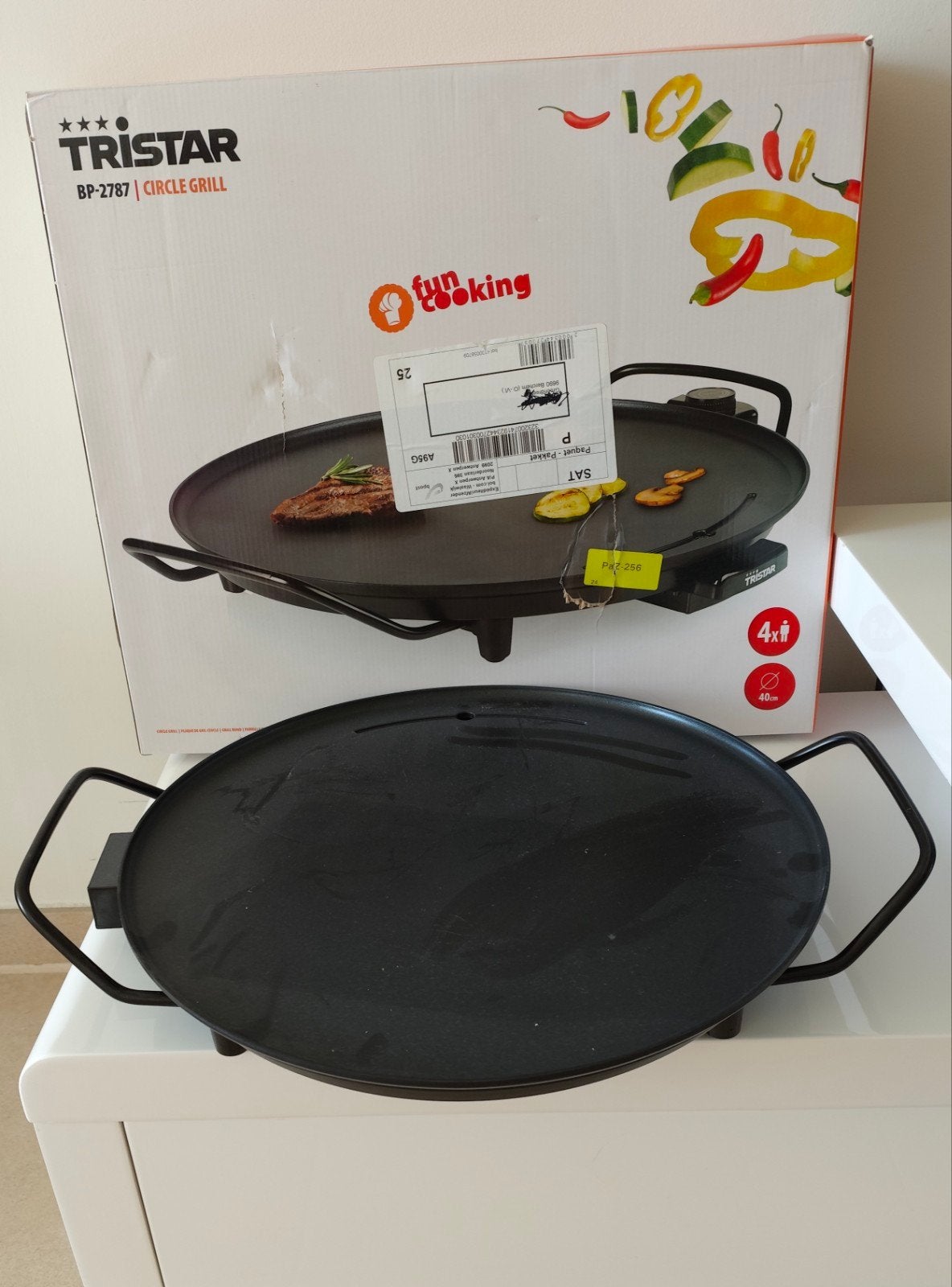 Cuisinière électrique Tristar, Enlèvement ou Envoi, Neuf, Gril de table