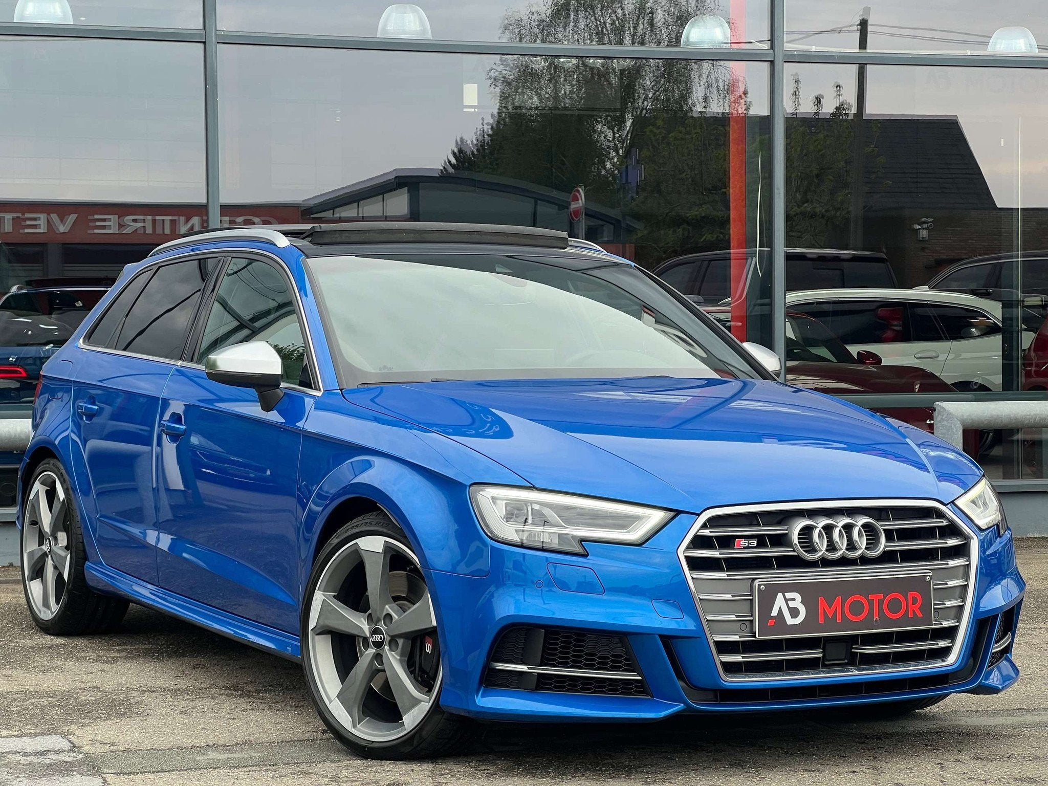 Audi S3 Sportback TFSI 300Cv S tronic Pano Matrix Cockpit, Automaat, S3, Adaptive Cruise Control, Gebruikt