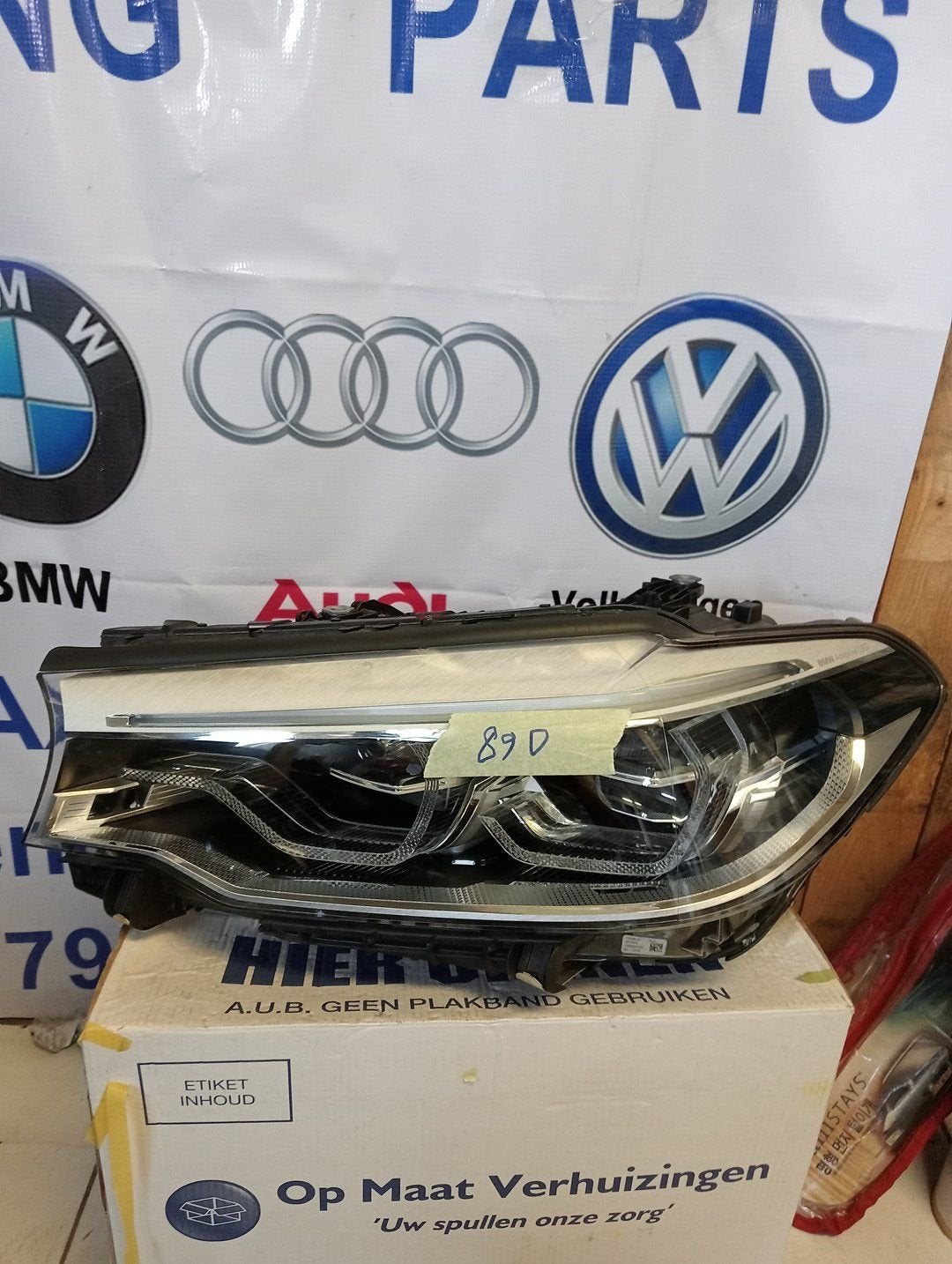 BMW 5 SERIE G30 G31 ADAPTIEVE VOL LED KOPLAMP 7439209-01, -, Utilisé, -, Enlèvement ou Envoi