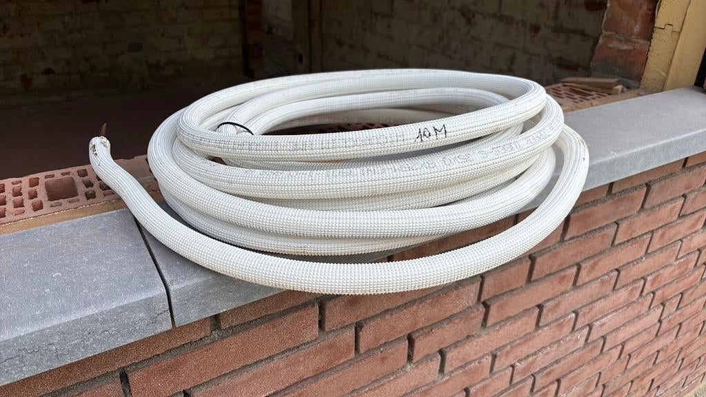 Koelleiding 1/4 airco 10m, Doe-het-zelf en Bouw, Ophalen, Zo goed als nieuw