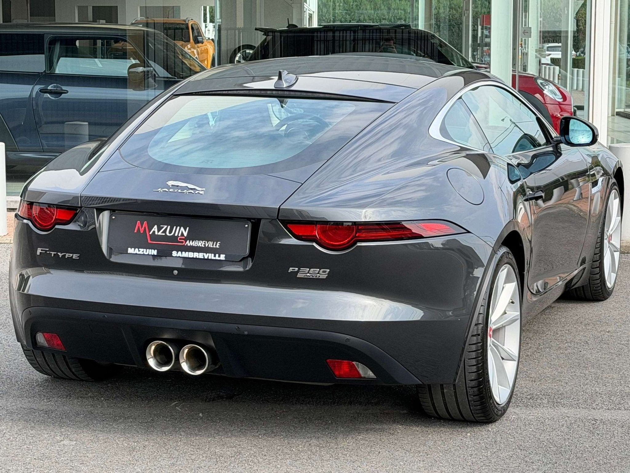Jaguar F-Type Coupé 3.0 V6 AWD * 380 Cv * Sièges Performan, Autos, Cuir, Achat, F-type, Entreprise