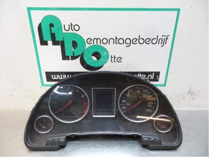 Instrument de bord d'un Audi A4 (A4 01-), -, 3 mois de garantie, Audi, Utilisé