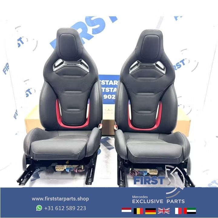 W206 S206 C63 AMG Recaro KUIP STOELEN SET C63s E PERFORMANCE, Auto-onderdelen, Gebruikt, -, Ophalen of Verzenden, -