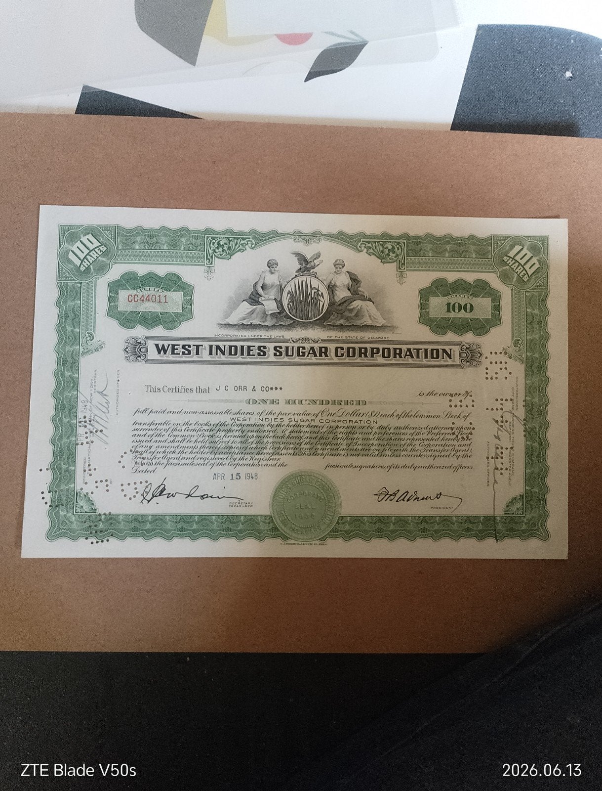 9 waardepapieren antik Original History, Postzegels en Munten, Aandelen en Waardepapieren, Ophalen of Verzenden