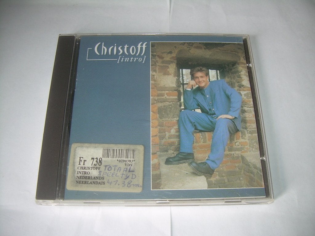 CD - Christoff ‎– Intro, CD & DVD, CD | Néerlandophone, Enlèvement ou Envoi, Comme neuf, Chanson réaliste ou Smartlap
