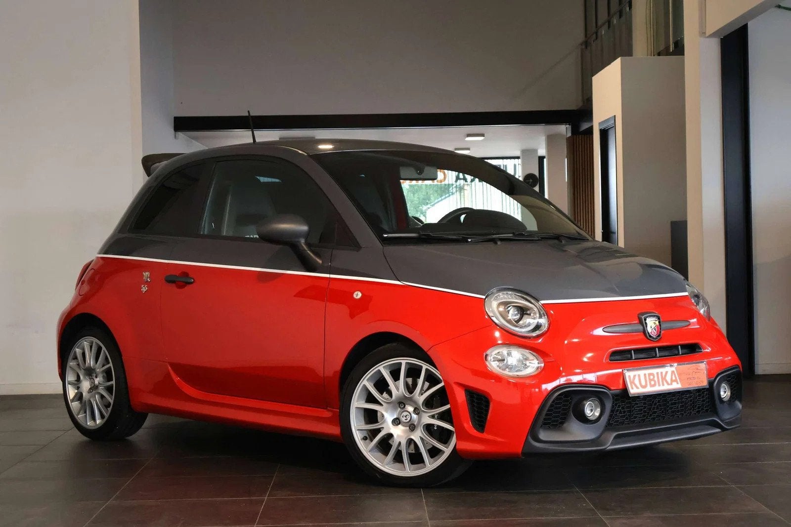 Fiat 595 Abarth 595 Abarth 1.4 T-Jet Competizione Navi Sport, Autos, Rouge, Autres modèles, 139 g/km, Euro 6
