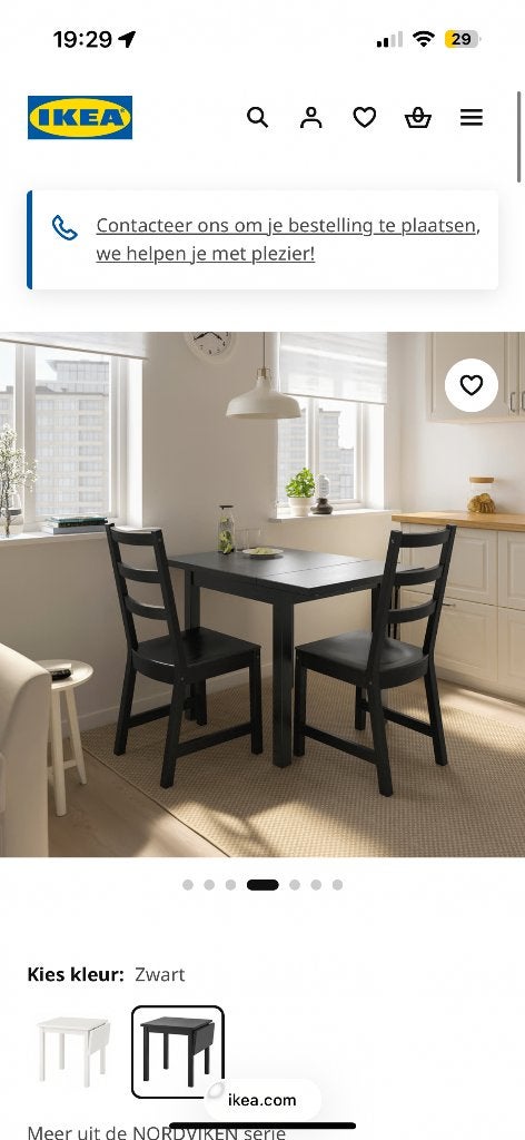 Keukentafel, Ophalen, Zo goed als nieuw, Drie personen