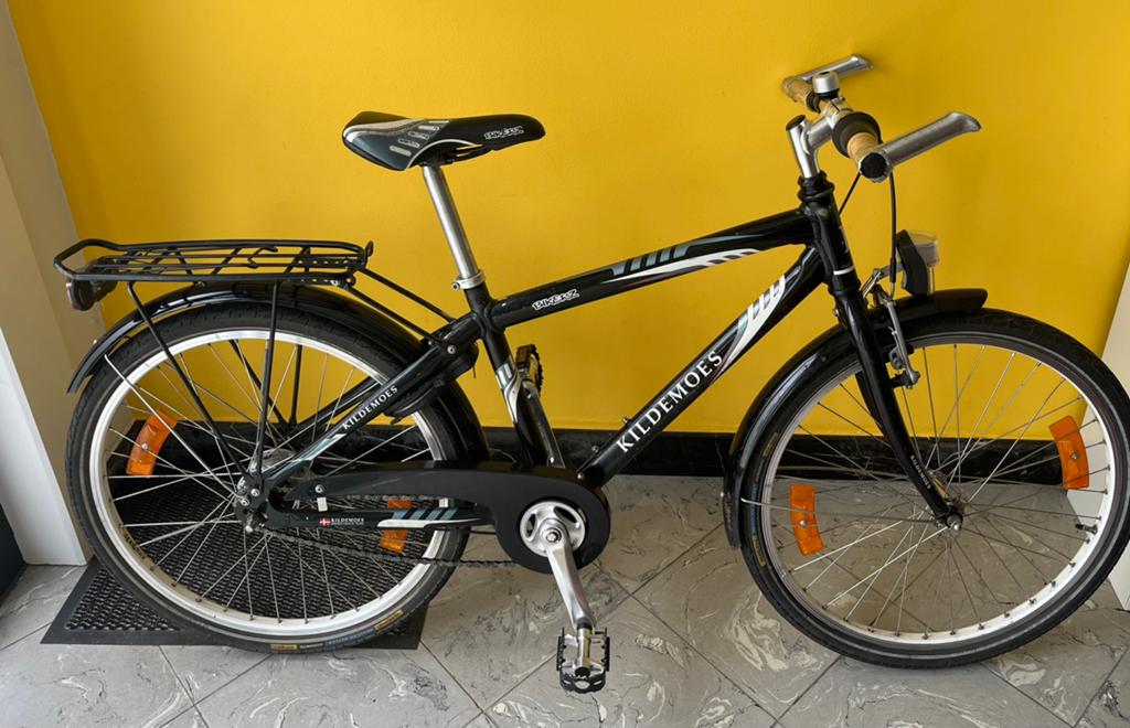 Kildemoes kinderfiets, Fietsen en Brommers, Ophalen, Terugtraprem, Versnellingen, Gebruikt