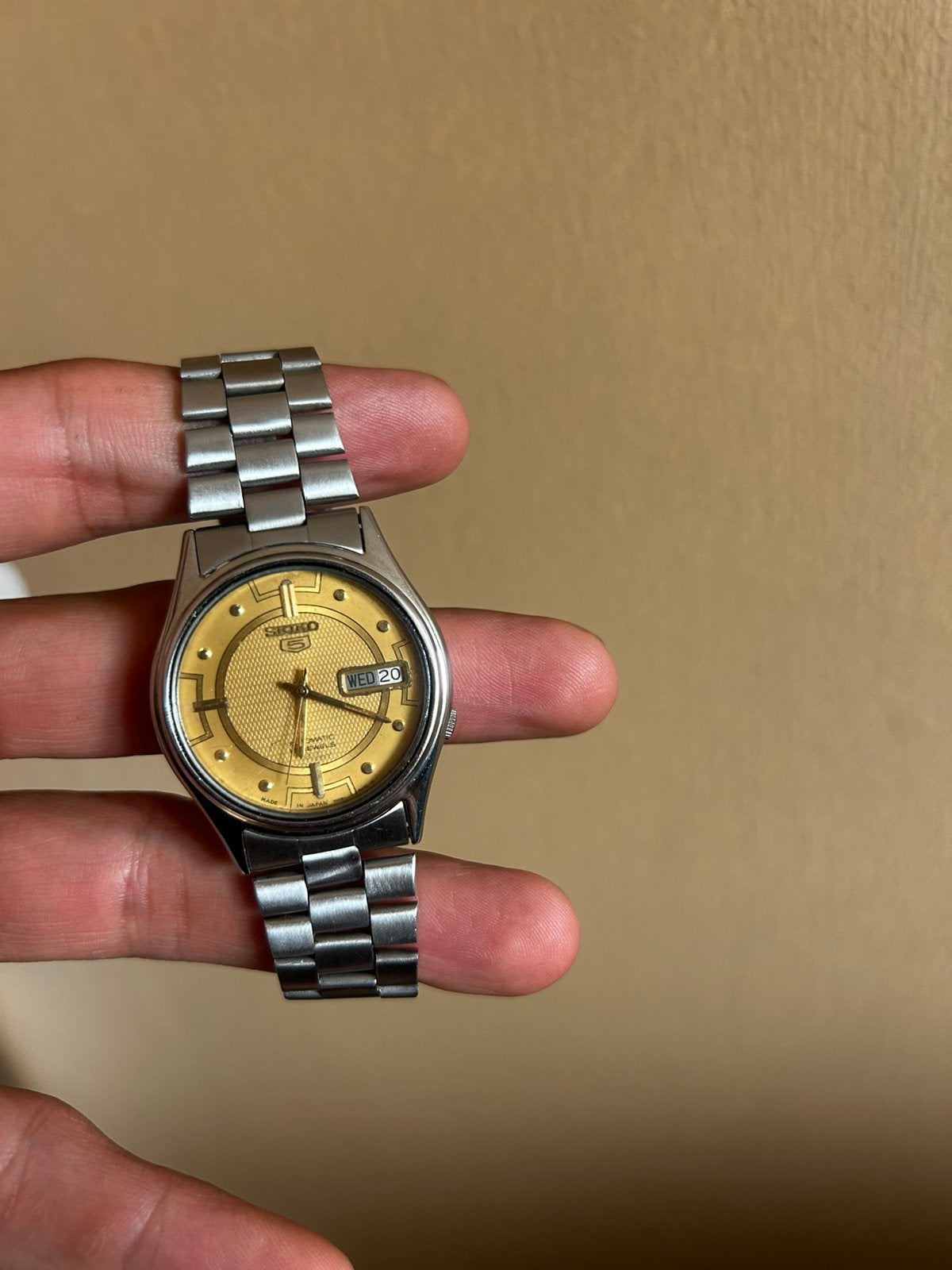 Vintage seiko day date 1983, Ophalen of Verzenden, Seiko