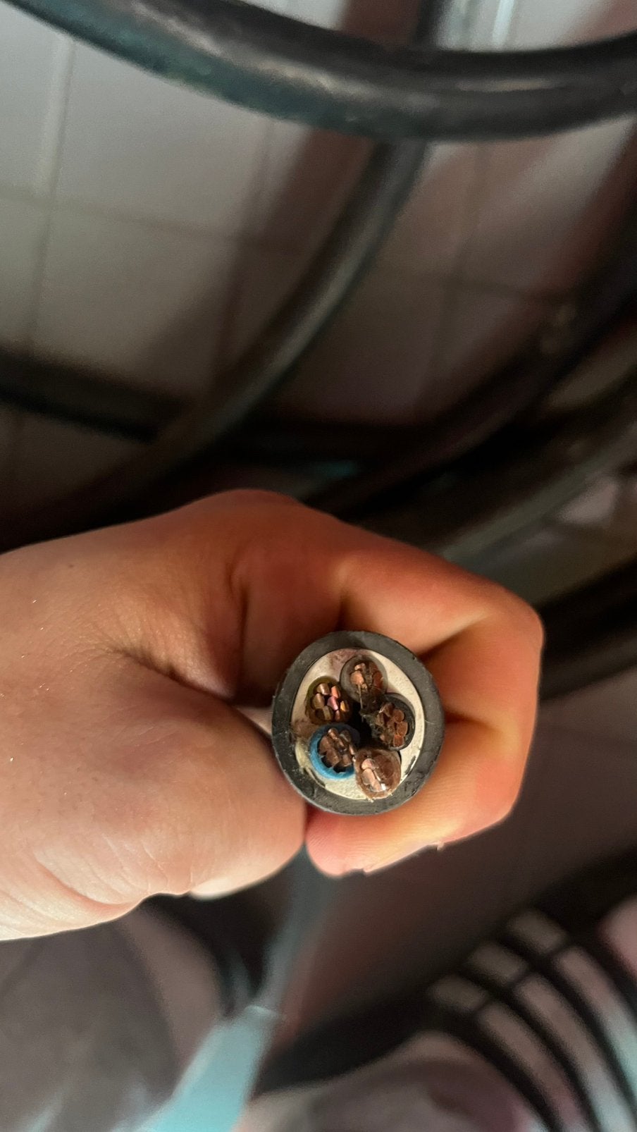 EXVB 5G16 mm² Grondkabel - 19m Elektriciteitskabel, Enlèvement