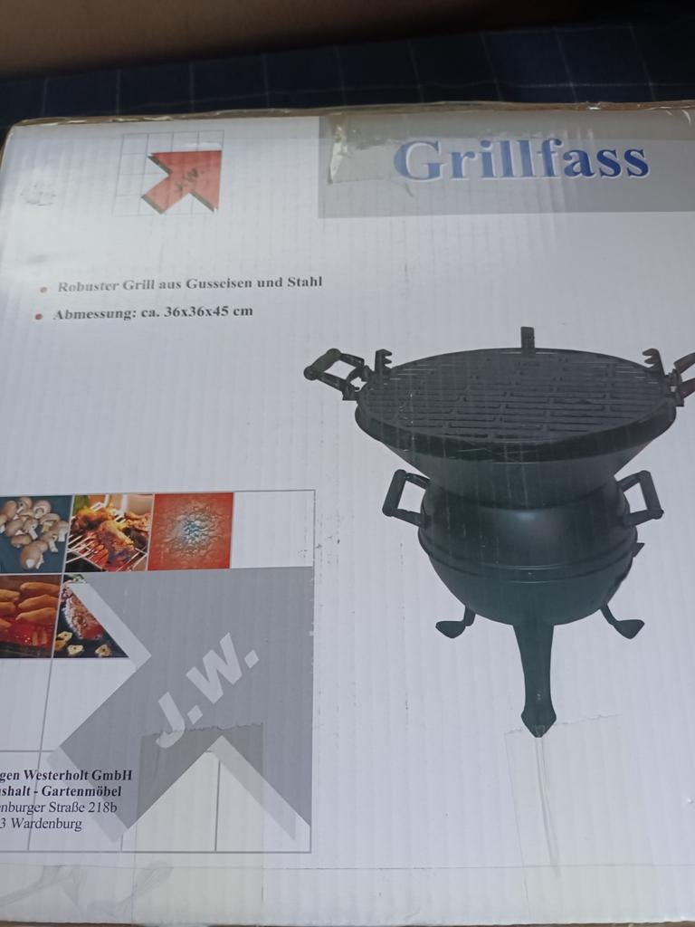 Gietijzeren grill, Tuin en Terras, Ophalen
