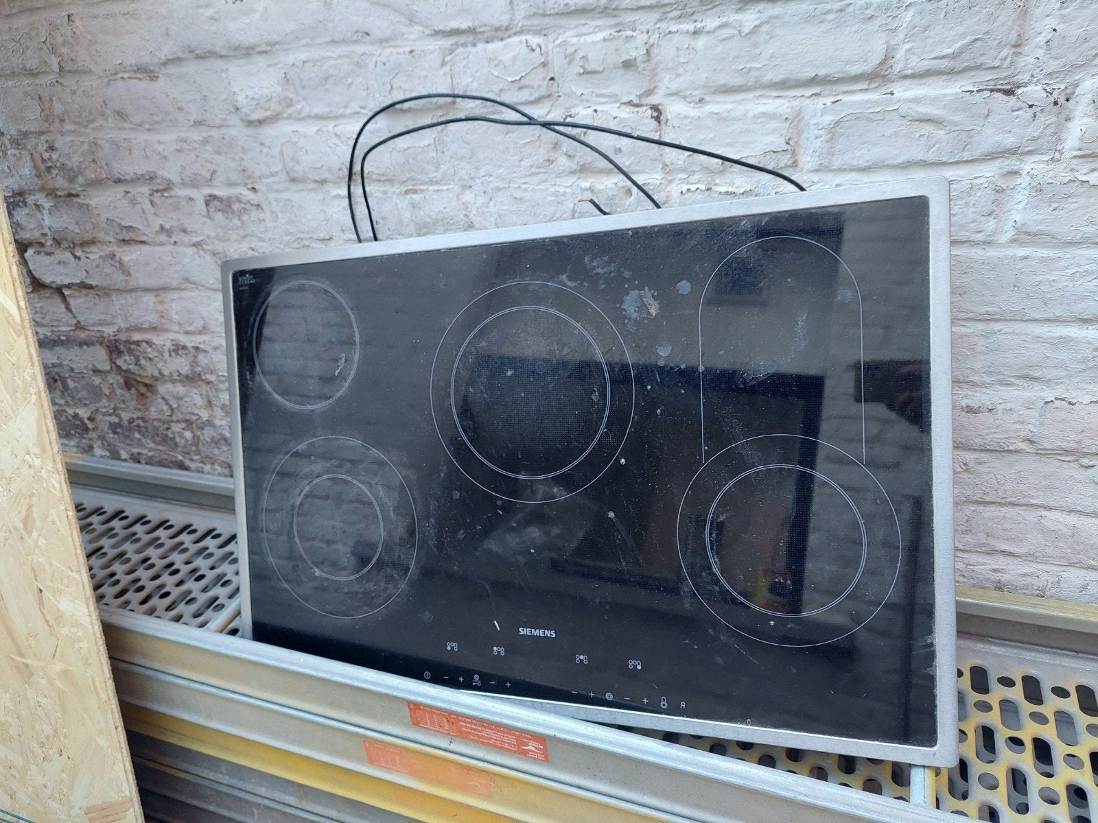 Keramisch kookplaat Siemens, Elektronische apparatuur, Ophalen