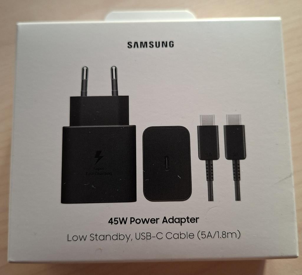 Samsung 45w charger, low standby, Télécoms, Téléphonie mobile | Chargeurs pour téléphone, Enlèvement, Neuf, Samsung