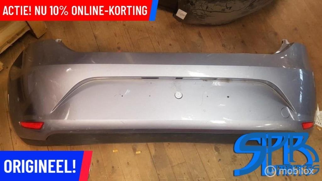 Leon III 5F Achterbumper Achter Bumper Origineel Hatchback 5, Gebruikt, Ophalen of Verzenden, Achter, Bumper