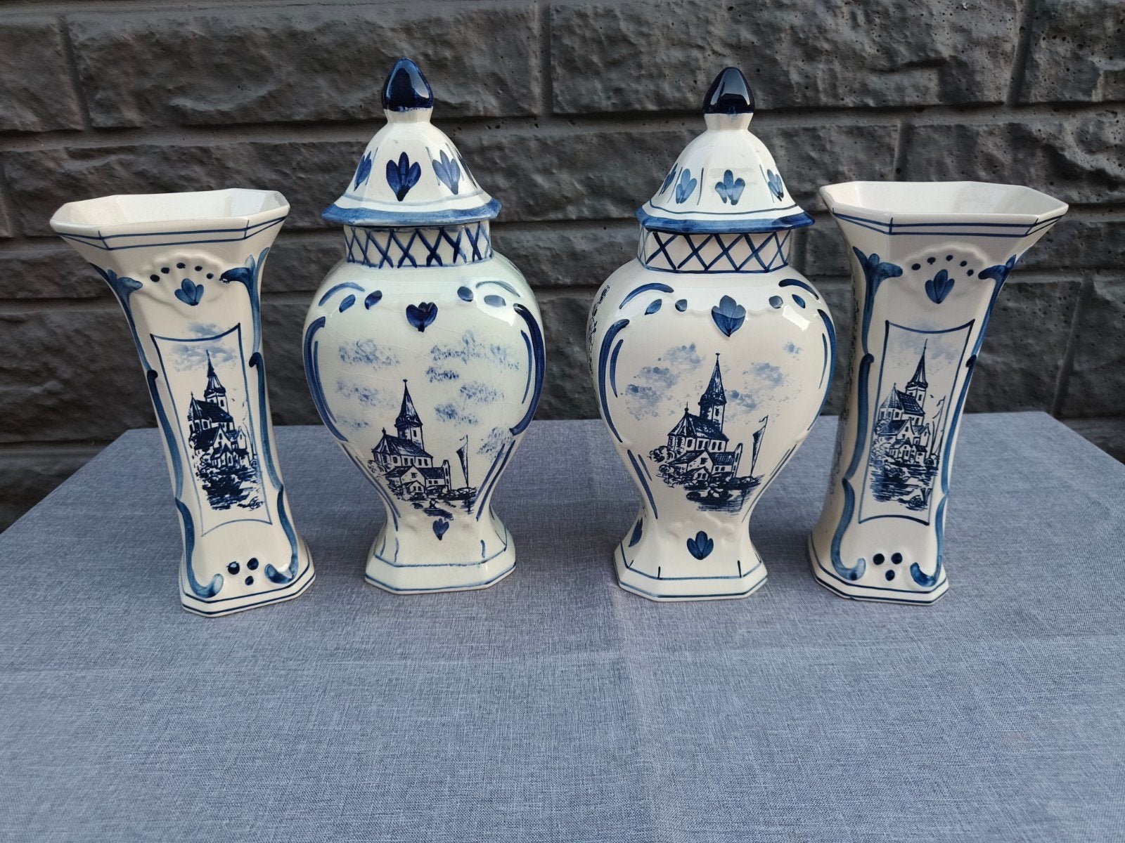 Blauwe delfts, Enlèvement