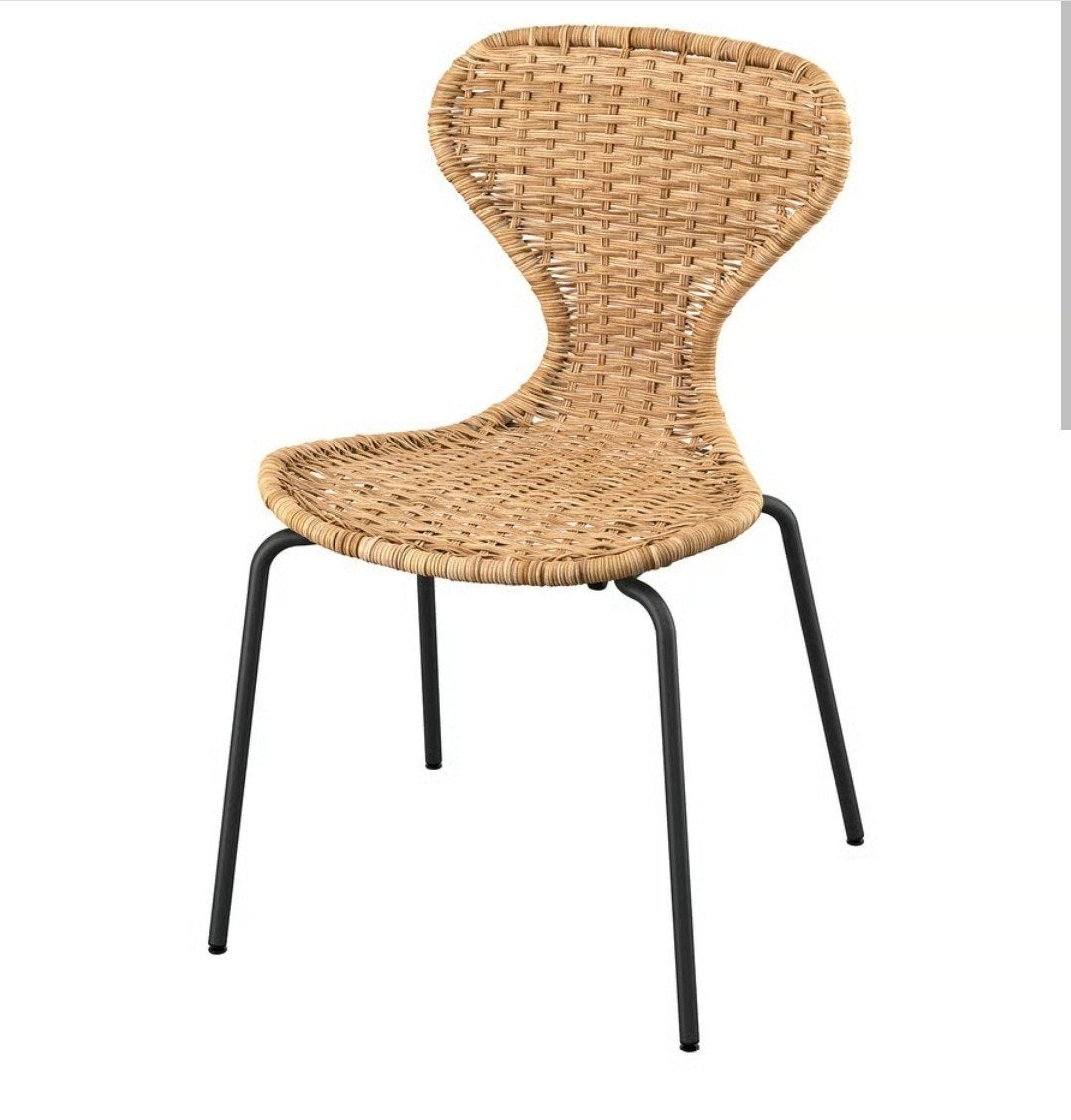 Rotan stoelen 6 stuks, Huis en Inrichting, Stoelen, Ophalen, Bruin, Riet of Rotan, Zo goed als nieuw