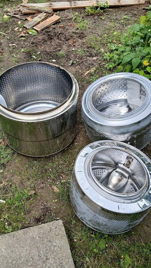 trommels van wasmachine/droogkast, Ophalen