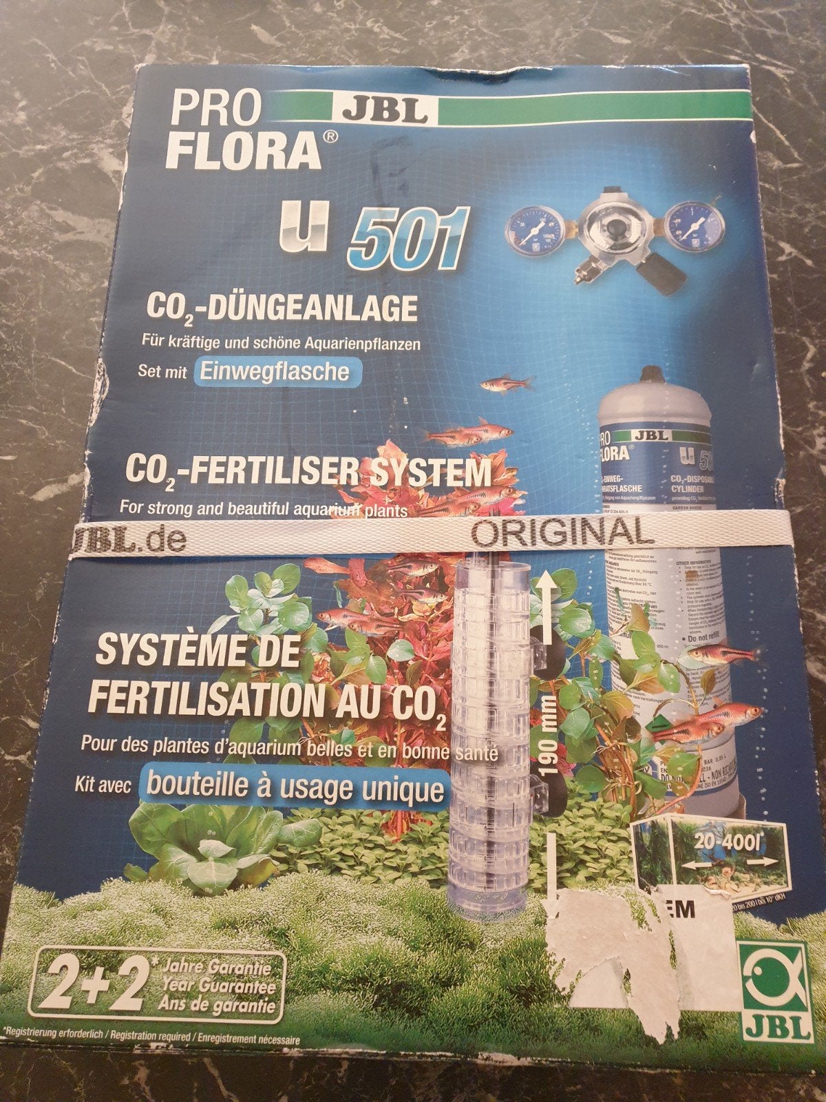 PRO FLORA VAN JBL, Enlèvement, JBL