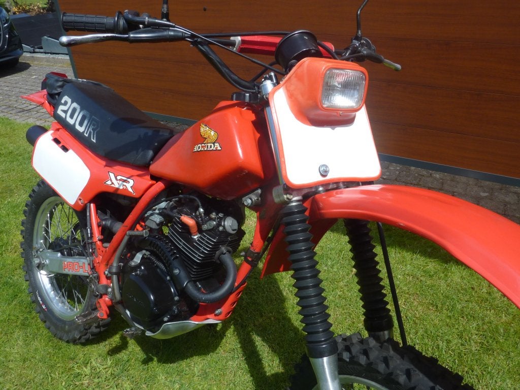 HONDA XR200R, 1982, EN EXCELLENT ÉTAT D'ORIGINE !, Occasion, Particulier, Permis Moto A2 minimum, Enduro