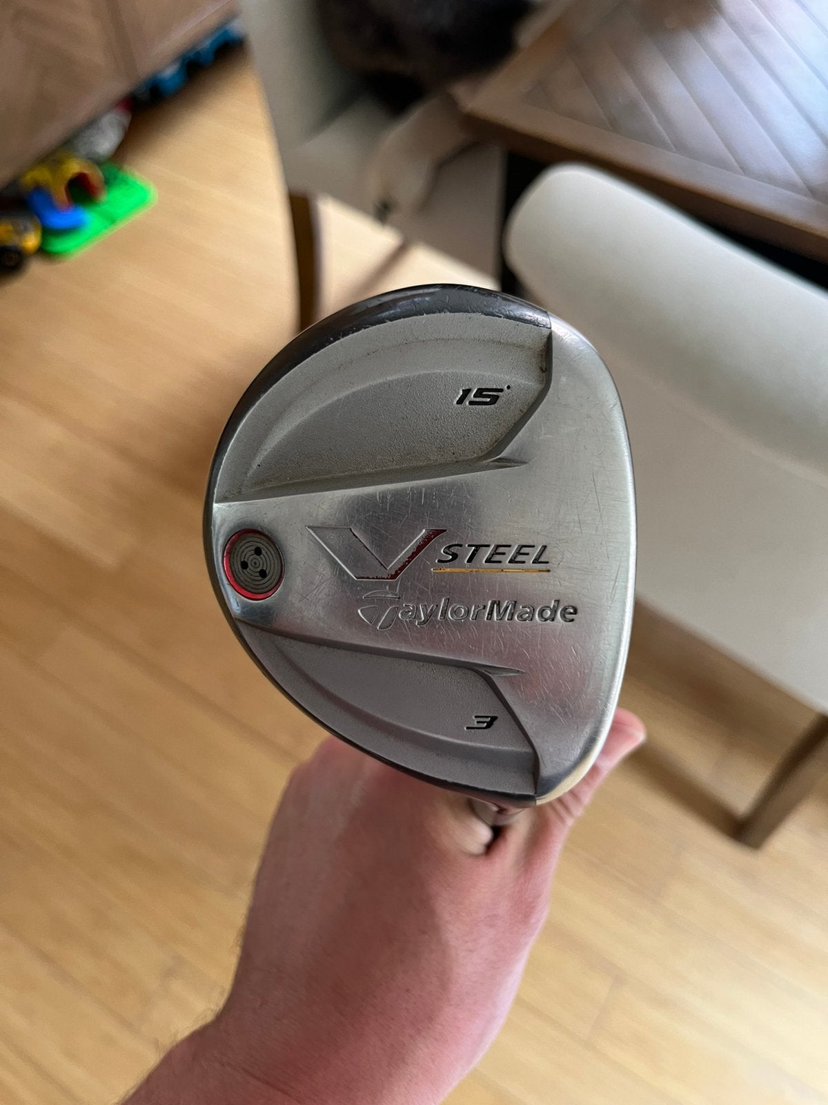 Wood 3 Taylormade V Steel, Ophalen of Verzenden, Gebruikt, Club, Overige merken