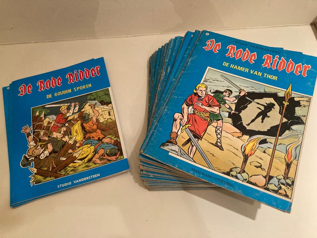 Rode Ridder strips, Plusieurs BD, Enlèvement ou Envoi, Comme neuf, Willy Vandersteen