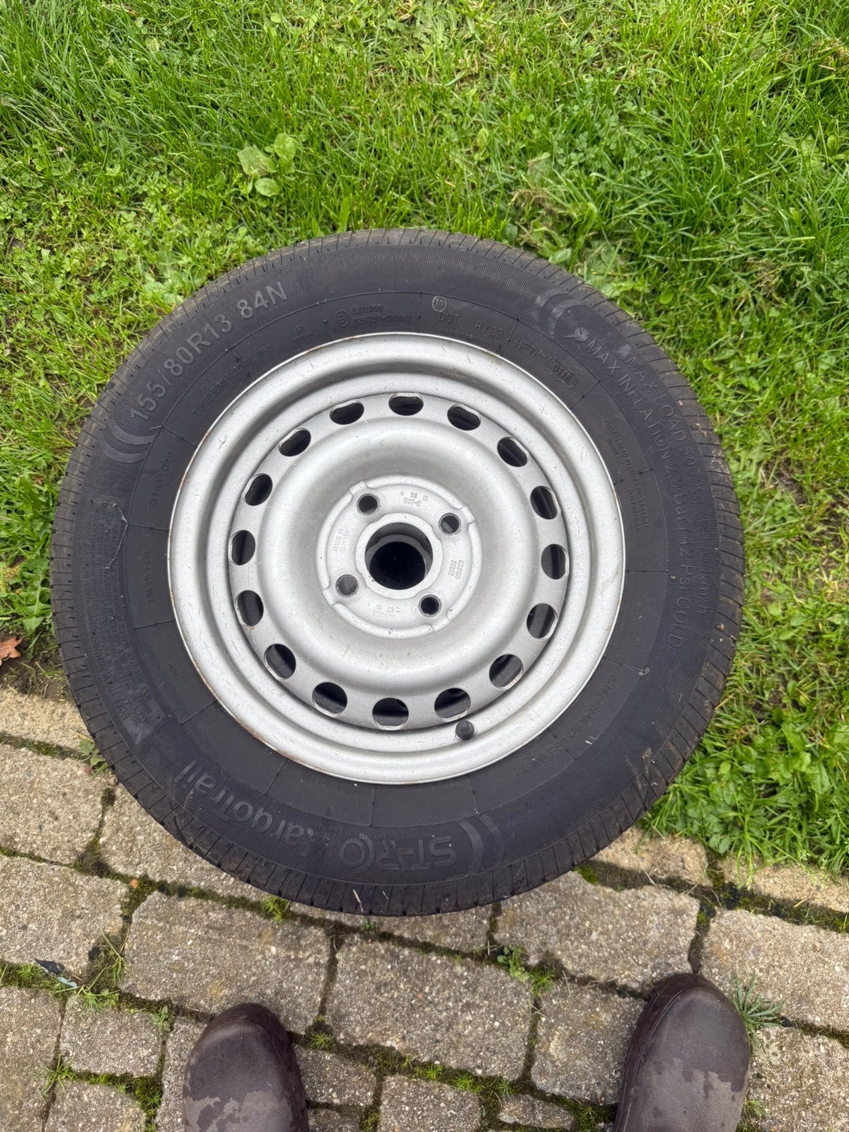 Vier banden met velg, Enlèvement, Comme neuf