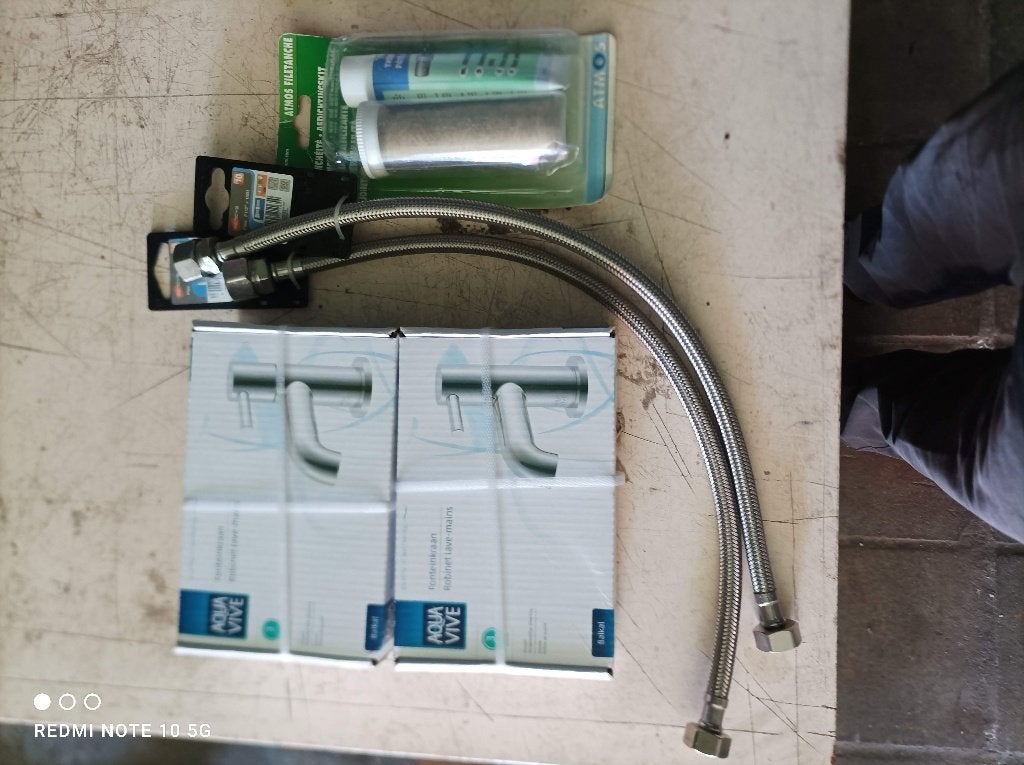 kranen, Bricolage & Construction, Enlèvement, Neuf, Inox, Robinet