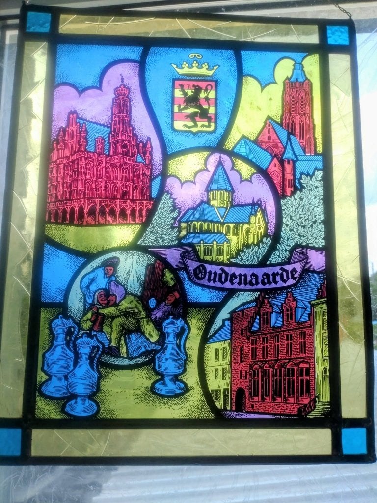 Glasraam Oudenaarde, Ophalen
