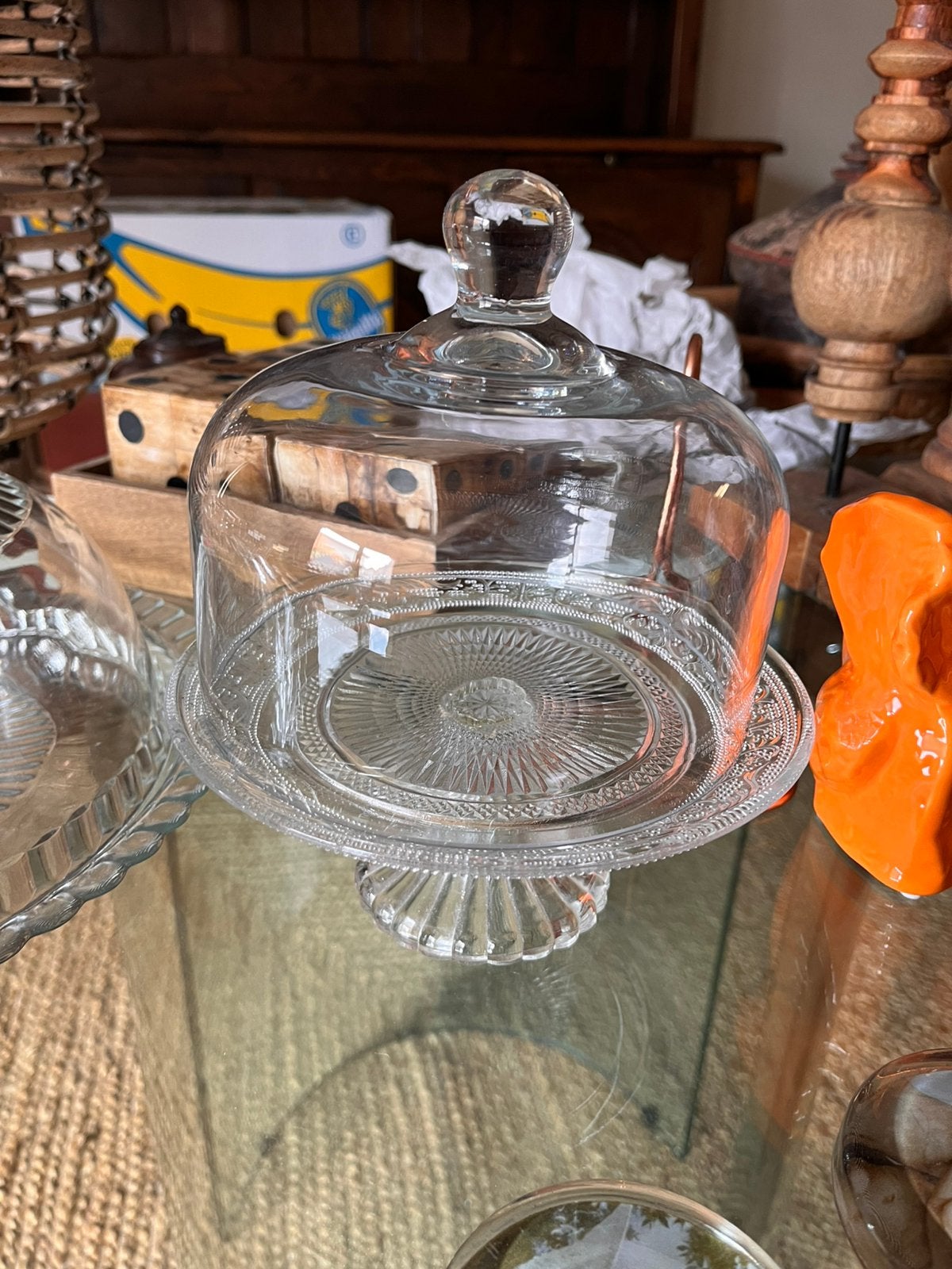 Etagère, Glas, Ophalen, Zo goed als nieuw