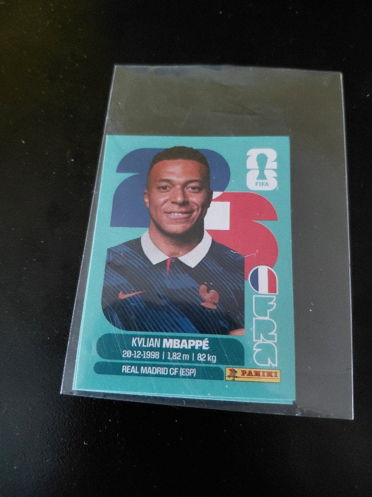 Kylian Mbappé panini sticker 2026, Ophalen, Nieuw, Sticker