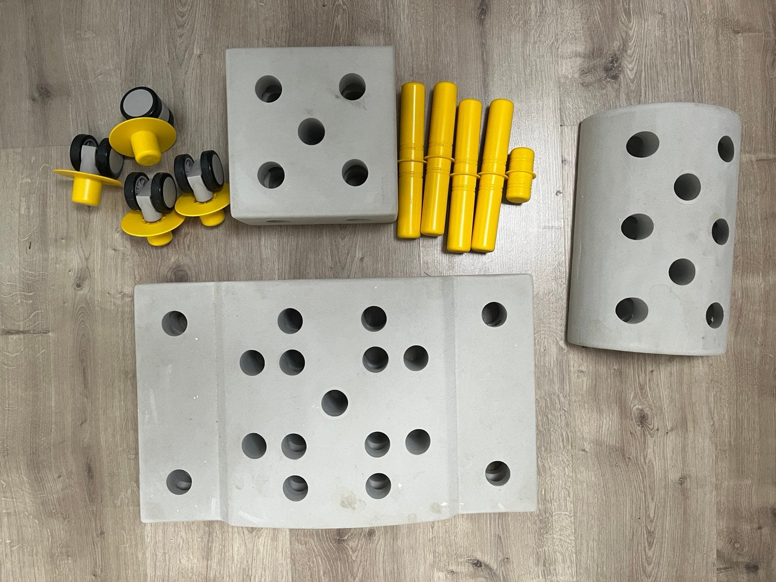 Modu bouwset foam blocks, Kinderen en Baby's, Ophalen, Zo goed als nieuw