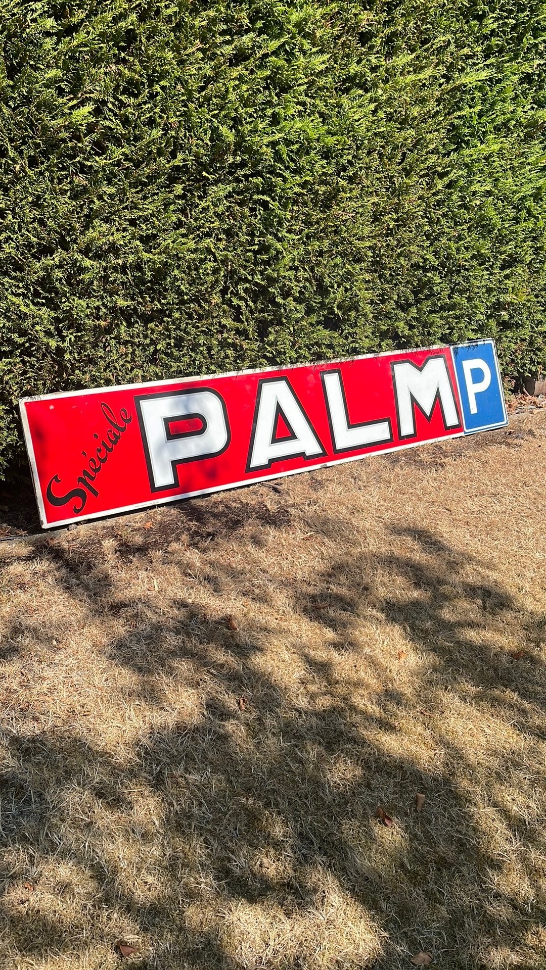 Email bord Palm van 1969, Antiek en Kunst, Ophalen