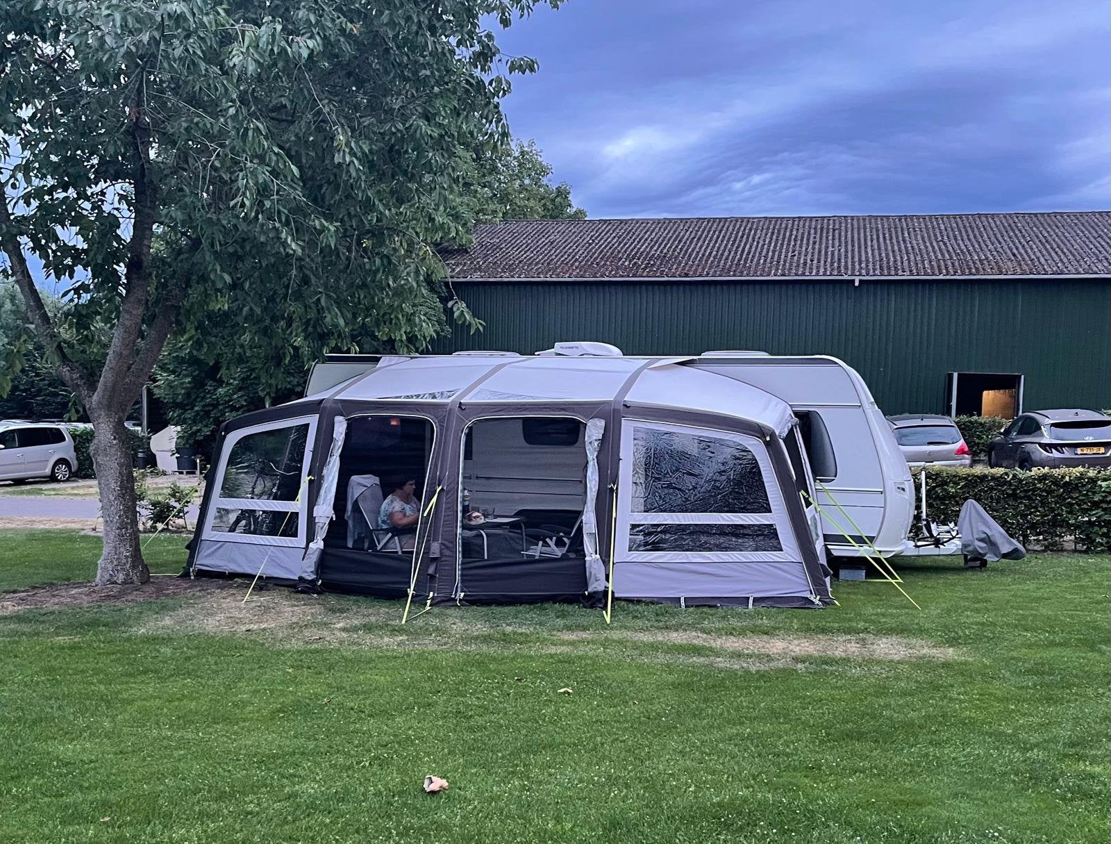 Kampa opblaasbare voortent, Caravanes & Camping, Auvents, Comme neuf, Enlèvement