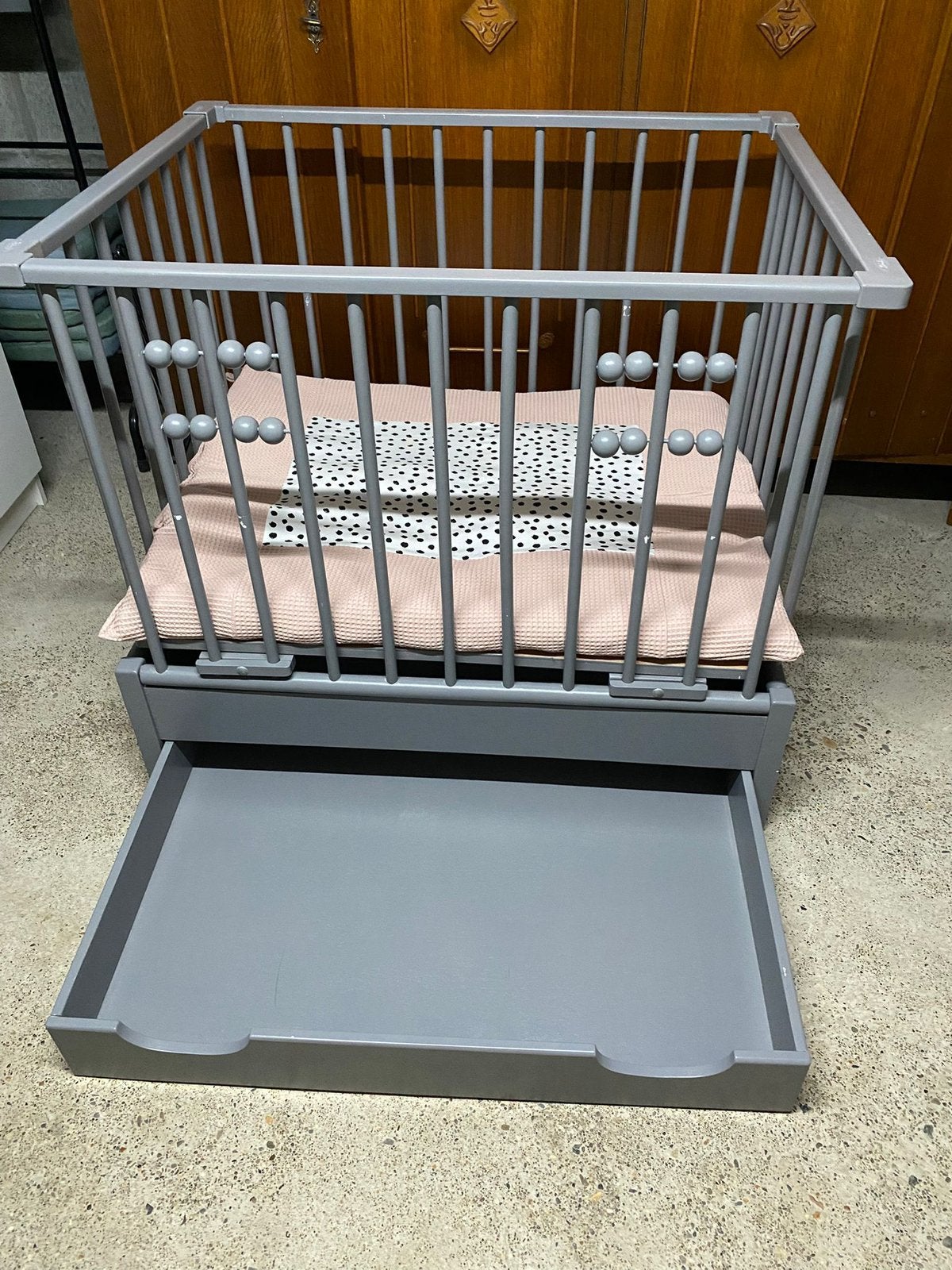 Park voor baby, Enlèvement, Comme neuf, Réglable en hauteur