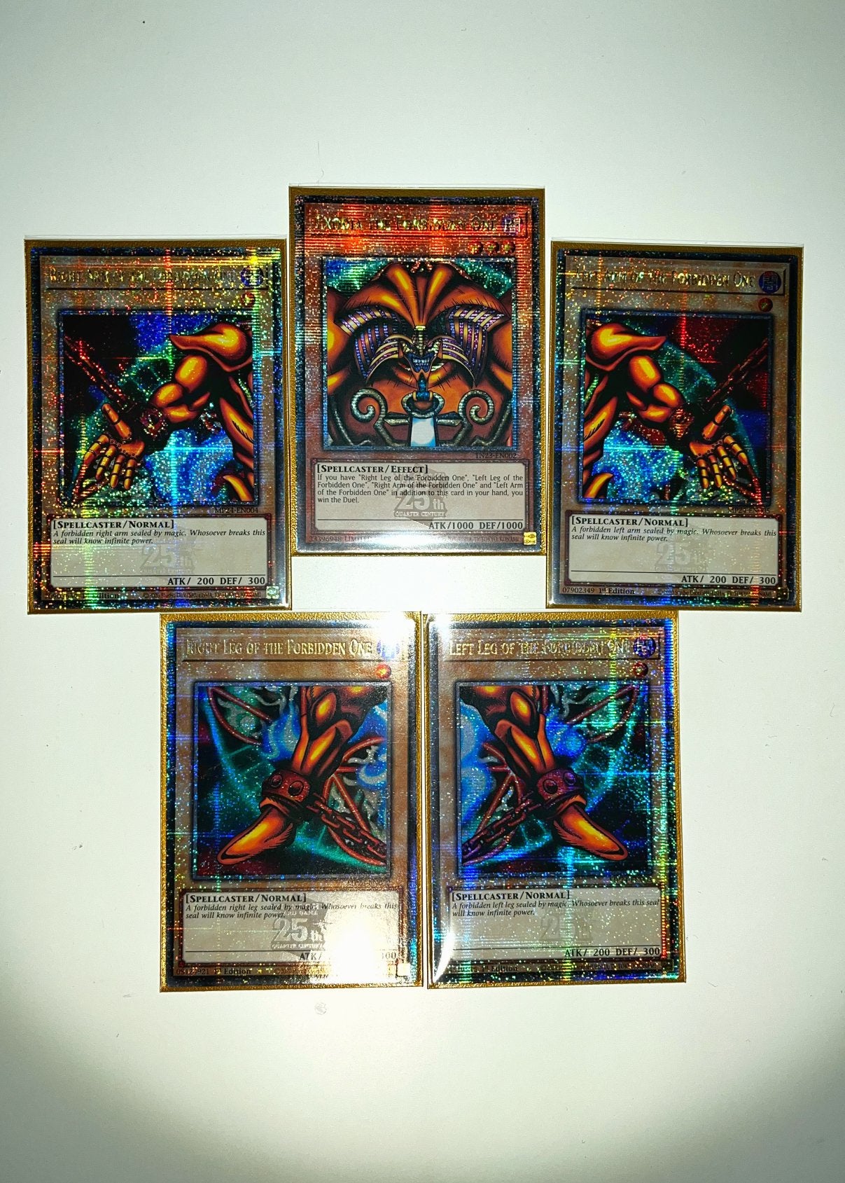 Starlight Exodia Set - Yu-Gi-Oh!, Ophalen of Verzenden, Zo goed als nieuw