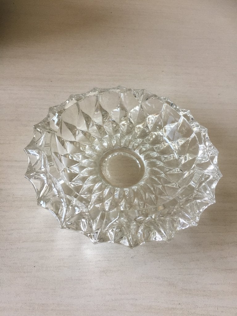 Asbak kristal, Antiek en Kunst, Ophalen