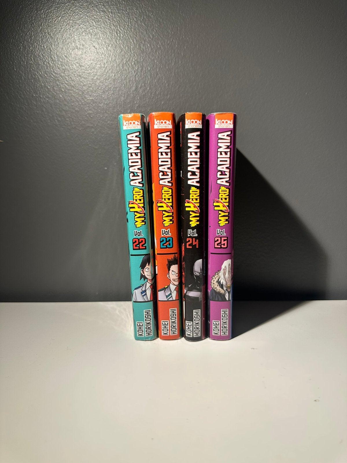 Tome 22-25 my hero academia, Livres, Enlèvement ou Envoi