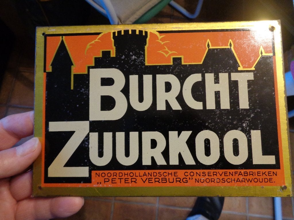 reklamebord, Ophalen of Verzenden, Gebruikt